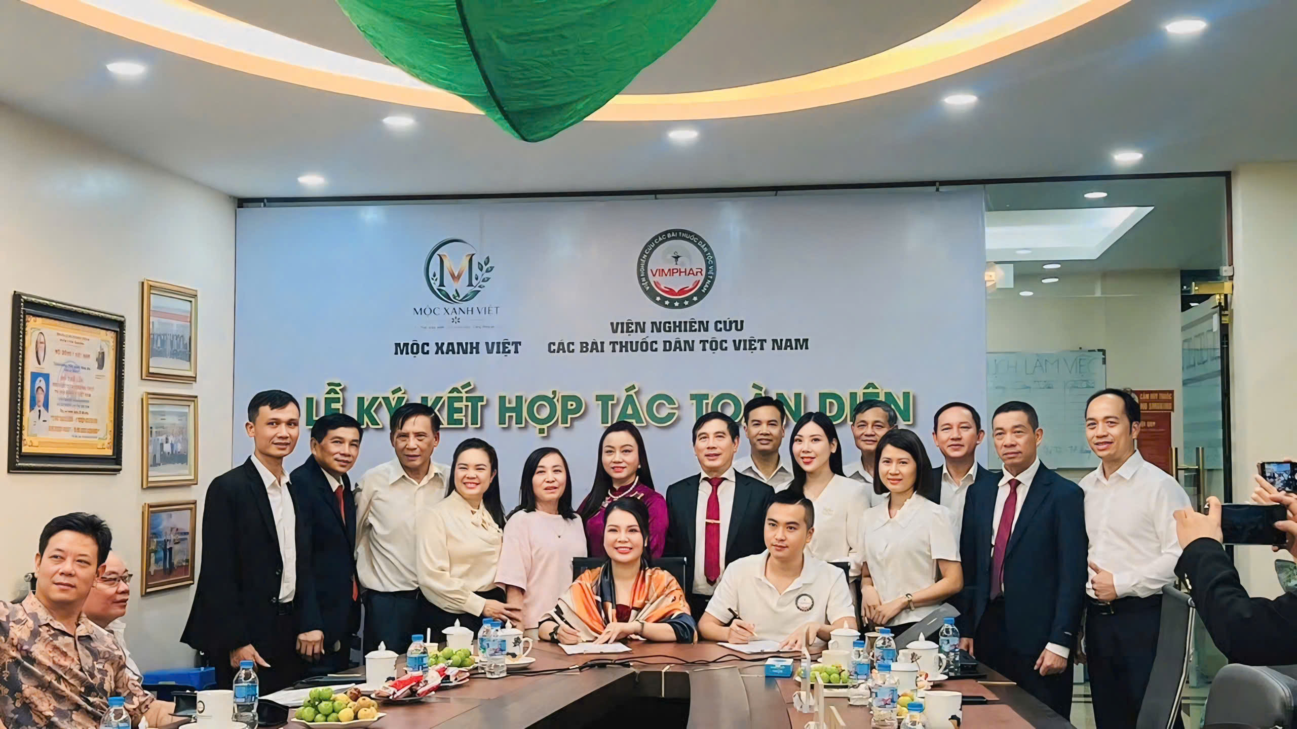 SỰ KIỆN LỄ KÝ KẾT GIỮA MỘC XANH VIỆT CÙNG CÁC CLB CHĂM SÓC SỨC KHỎE MXV