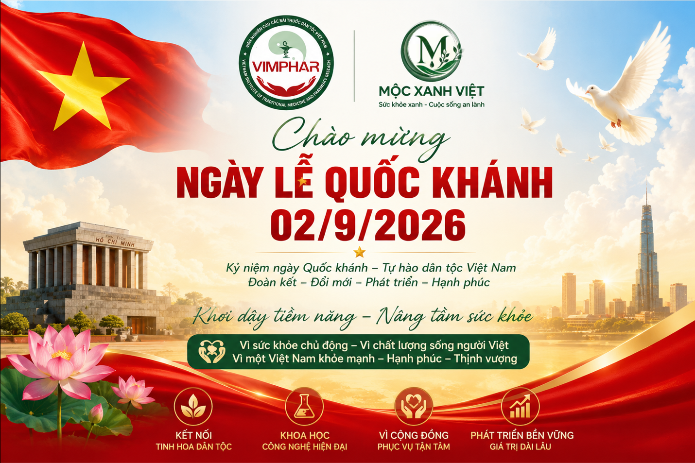 CHÀO MỪNG 81 NĂM ĐẠI LỄ QUỐC KHÁNH 02-09-2026