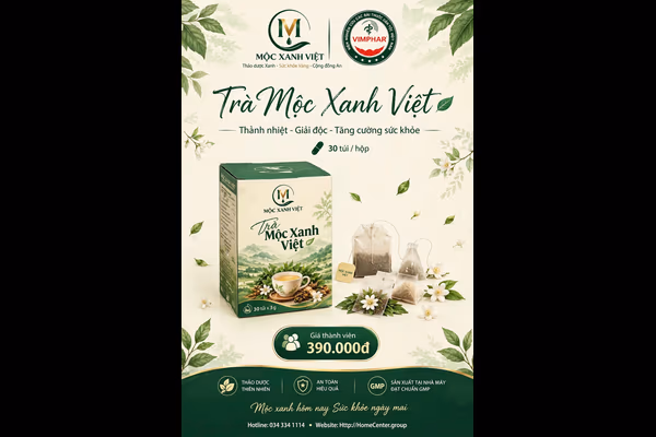 TRÀ MỘC XANH VIỆT 2