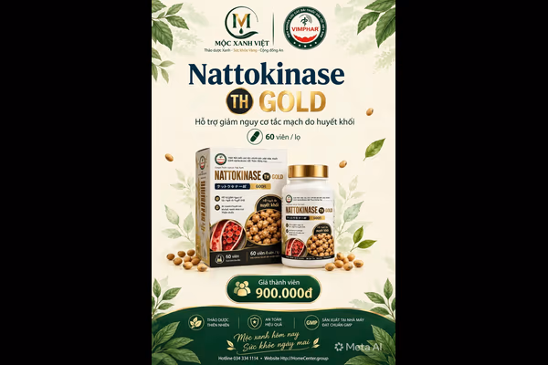 NATTOKINASE - HỖ TRỢ GIẢM NGUY CƠ TAI BIẾN