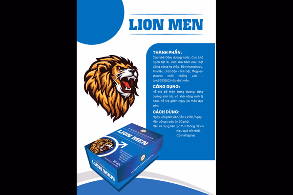 HỖ TRỢ SINH LÝ NAM LION MEN 3